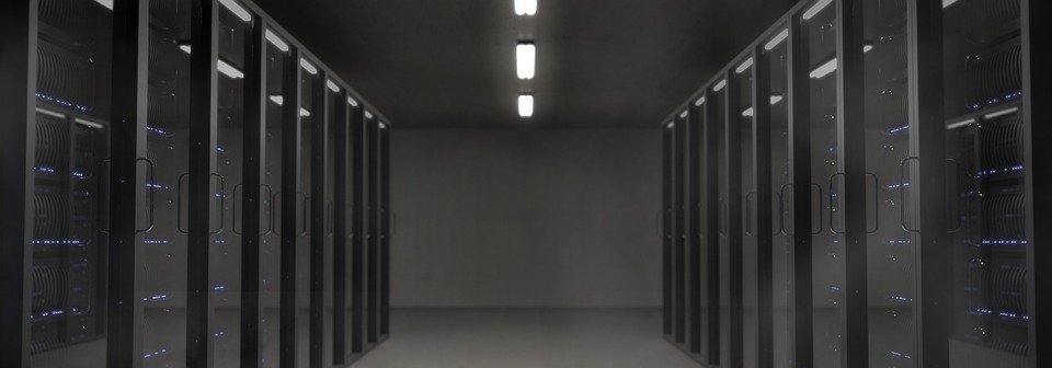 Server, Space, The Server Room, Dark, Led, Shining